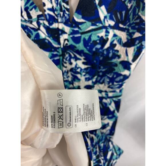 H&M Floral Cutout Fit and Flare Dress Size 4 - Picture 6 of 6